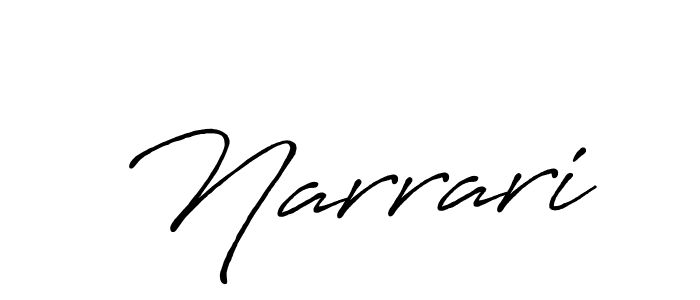 It looks lik you need a new signature style for name Narrari. Design unique handwritten (Antro_Vectra_Bolder) signature with our free signature maker in just a few clicks. Narrari signature style 7 images and pictures png