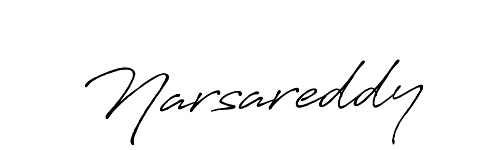 Use a signature maker to create a handwritten signature online. With this signature software, you can design (Antro_Vectra_Bolder) your own signature for name Narsareddy. Narsareddy signature style 7 images and pictures png