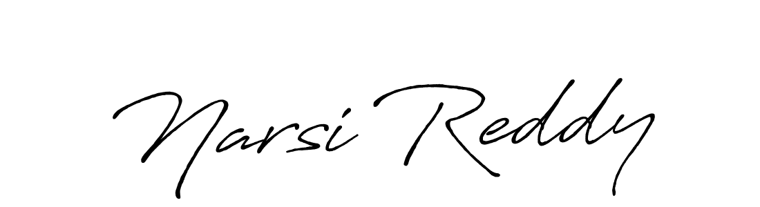 Narsi Reddy stylish signature style. Best Handwritten Sign (Antro_Vectra_Bolder) for my name. Handwritten Signature Collection Ideas for my name Narsi Reddy. Narsi Reddy signature style 7 images and pictures png