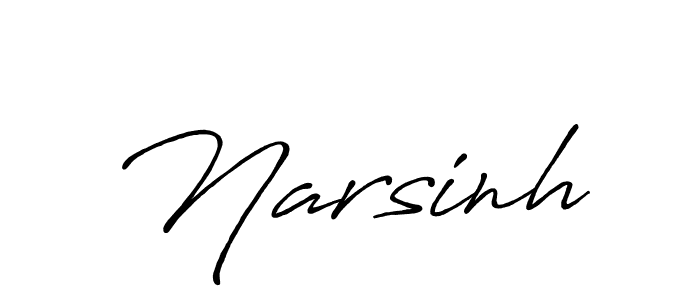 How to make Narsinh signature? Antro_Vectra_Bolder is a professional autograph style. Create handwritten signature for Narsinh name. Narsinh signature style 7 images and pictures png