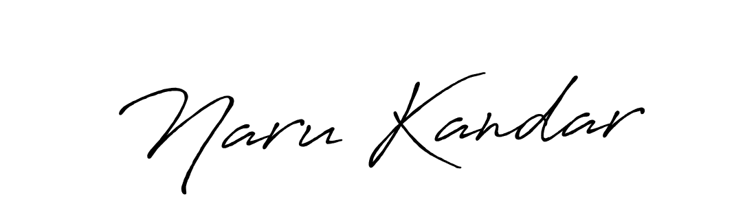 Also You can easily find your signature by using the search form. We will create Naru Kandar name handwritten signature images for you free of cost using Antro_Vectra_Bolder sign style. Naru Kandar signature style 7 images and pictures png