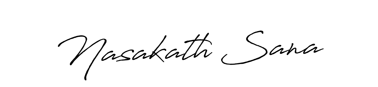 Antro_Vectra_Bolder is a professional signature style that is perfect for those who want to add a touch of class to their signature. It is also a great choice for those who want to make their signature more unique. Get Nasakath Sana name to fancy signature for free. Nasakath Sana signature style 7 images and pictures png