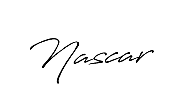 Make a beautiful signature design for name Nascar. With this signature (Antro_Vectra_Bolder) style, you can create a handwritten signature for free. Nascar signature style 7 images and pictures png