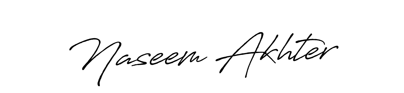 Similarly Antro_Vectra_Bolder is the best handwritten signature design. Signature creator online .You can use it as an online autograph creator for name Naseem Akhter. Naseem Akhter signature style 7 images and pictures png