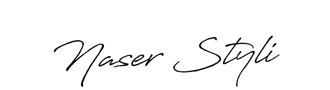 This is the best signature style for the Naser Styli name. Also you like these signature font (Antro_Vectra_Bolder). Mix name signature. Naser Styli signature style 7 images and pictures png