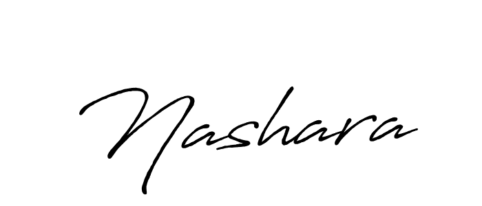 if you are searching for the best signature style for your name Nashara. so please give up your signature search. here we have designed multiple signature styles  using Antro_Vectra_Bolder. Nashara signature style 7 images and pictures png