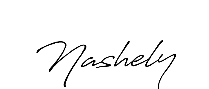 Nashely stylish signature style. Best Handwritten Sign (Antro_Vectra_Bolder) for my name. Handwritten Signature Collection Ideas for my name Nashely. Nashely signature style 7 images and pictures png