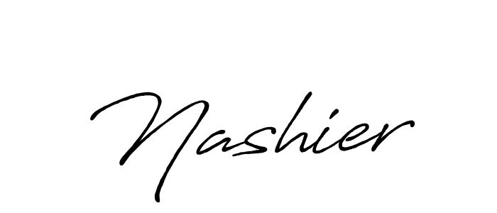 Once you've used our free online signature maker to create your best signature Antro_Vectra_Bolder style, it's time to enjoy all of the benefits that Nashier name signing documents. Nashier signature style 7 images and pictures png