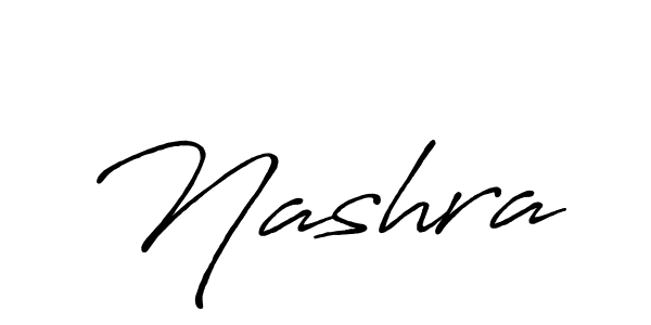 Also we have Nashra name is the best signature style. Create professional handwritten signature collection using Antro_Vectra_Bolder autograph style. Nashra signature style 7 images and pictures png