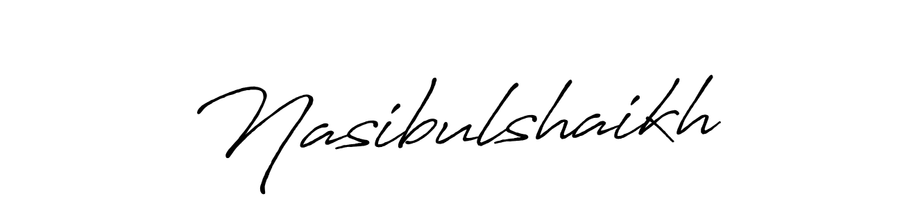 Here are the top 10 professional signature styles for the name Nasibulshaikh. These are the best autograph styles you can use for your name. Nasibulshaikh signature style 7 images and pictures png