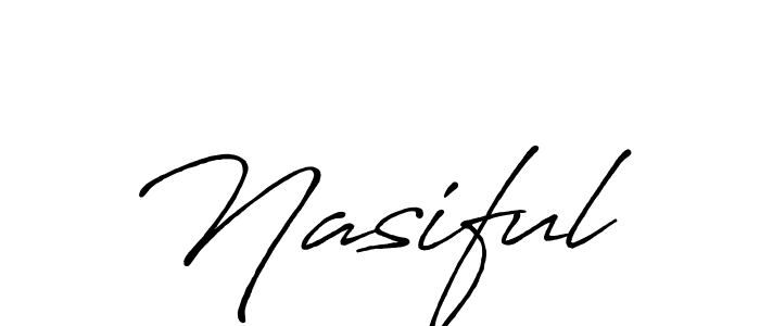 Once you've used our free online signature maker to create your best signature Antro_Vectra_Bolder style, it's time to enjoy all of the benefits that Nasiful name signing documents. Nasiful signature style 7 images and pictures png