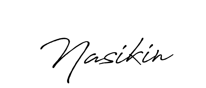 The best way (Antro_Vectra_Bolder) to make a short signature is to pick only two or three words in your name. The name Nasikin include a total of six letters. For converting this name. Nasikin signature style 7 images and pictures png