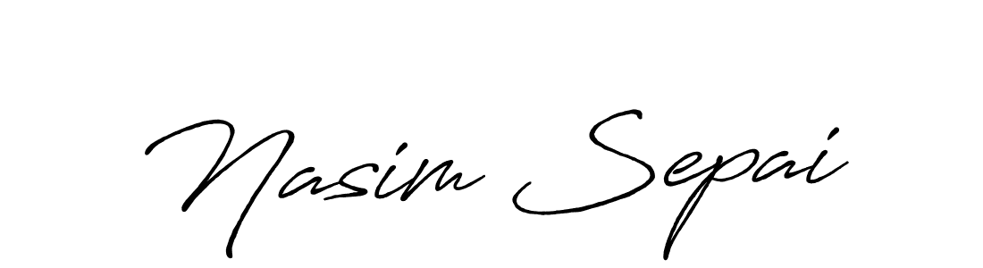 Once you've used our free online signature maker to create your best signature Antro_Vectra_Bolder style, it's time to enjoy all of the benefits that Nasim Sepai name signing documents. Nasim Sepai signature style 7 images and pictures png