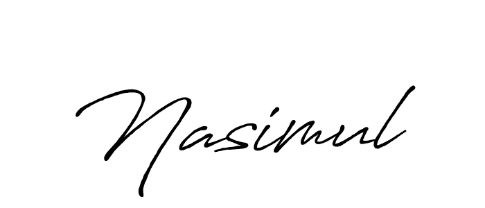 You should practise on your own different ways (Antro_Vectra_Bolder) to write your name (Nasimul) in signature. don't let someone else do it for you. Nasimul signature style 7 images and pictures png
