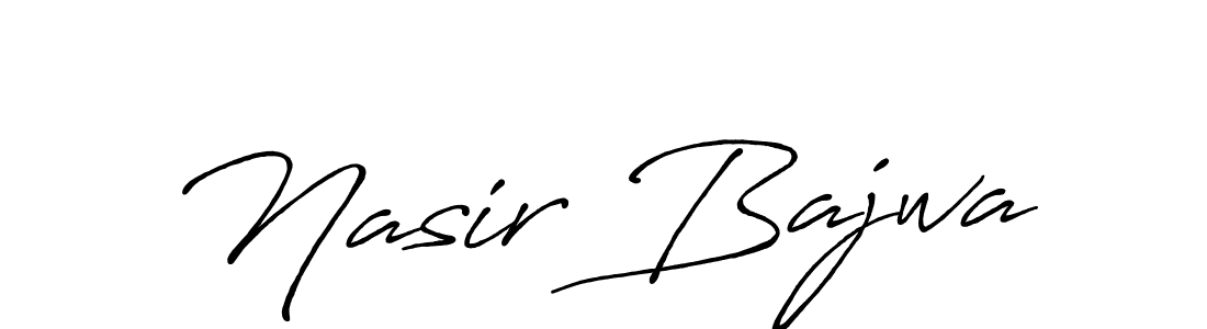 Similarly Antro_Vectra_Bolder is the best handwritten signature design. Signature creator online .You can use it as an online autograph creator for name Nasir Bajwa. Nasir Bajwa signature style 7 images and pictures png