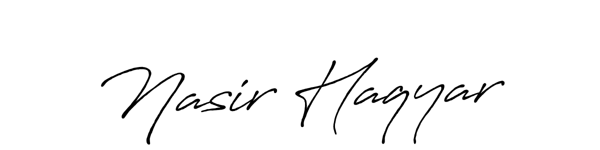 The best way (Antro_Vectra_Bolder) to make a short signature is to pick only two or three words in your name. The name Nasir Haqyar include a total of six letters. For converting this name. Nasir Haqyar signature style 7 images and pictures png