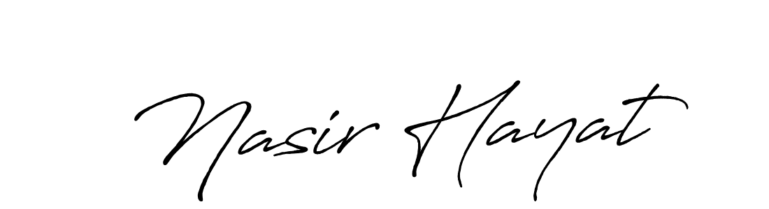 Once you've used our free online signature maker to create your best signature Antro_Vectra_Bolder style, it's time to enjoy all of the benefits that Nasir Hayat name signing documents. Nasir Hayat signature style 7 images and pictures png