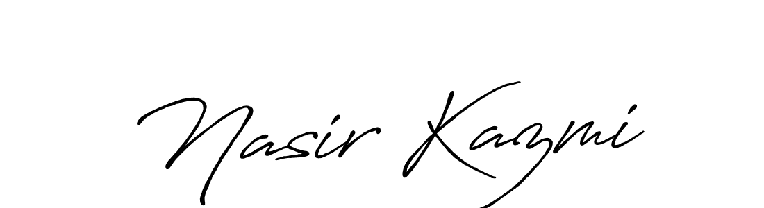 You can use this online signature creator to create a handwritten signature for the name Nasir Kazmi. This is the best online autograph maker. Nasir Kazmi signature style 7 images and pictures png