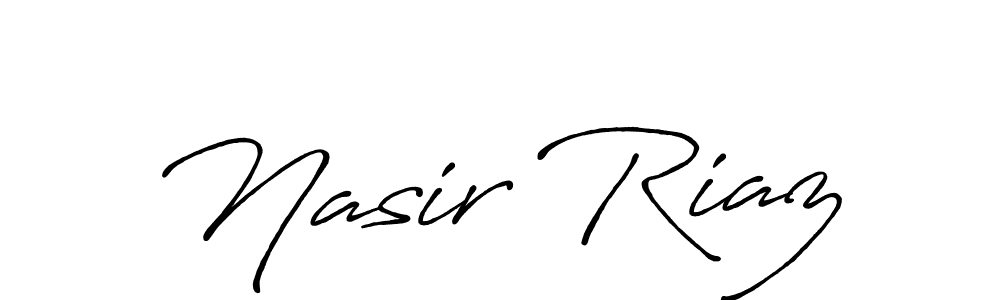 How to make Nasir Riaz signature? Antro_Vectra_Bolder is a professional autograph style. Create handwritten signature for Nasir Riaz name. Nasir Riaz signature style 7 images and pictures png