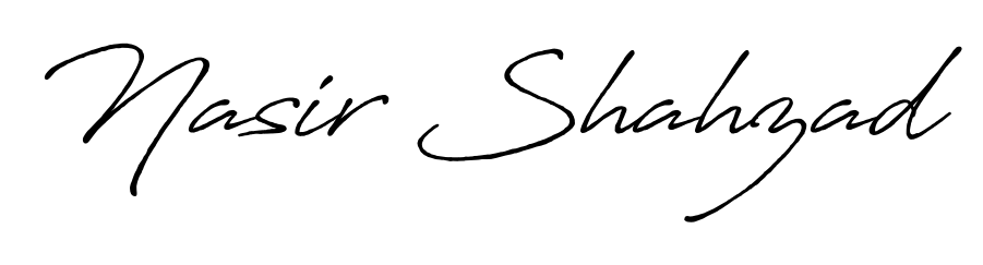 Achieve flawless digital penmanship with Nasir Shahzad name in Antro_Vectra_Bolder font. The perfect tool for creating online signatures. Nasir Shahzad signature style 7 images and pictures png
