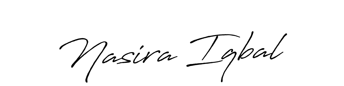 You should practise on your own different ways (Antro_Vectra_Bolder) to write your name (Nasira Iqbal) in signature. don't let someone else do it for you. Nasira Iqbal signature style 7 images and pictures png