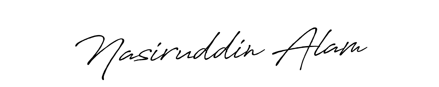 How to make Nasiruddin Alam signature? Antro_Vectra_Bolder is a professional autograph style. Create handwritten signature for Nasiruddin Alam name. Nasiruddin Alam signature style 7 images and pictures png