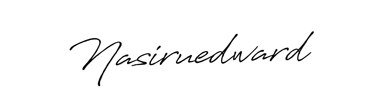 Also we have Nasiruedward name is the best signature style. Create professional handwritten signature collection using Antro_Vectra_Bolder autograph style. Nasiruedward signature style 7 images and pictures png