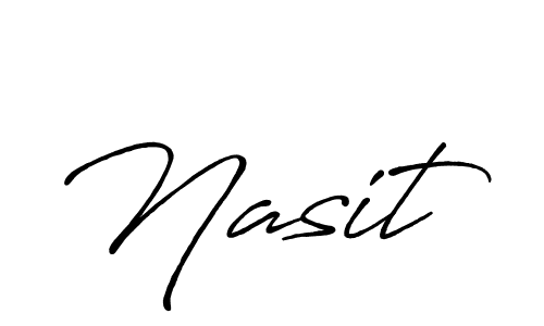 It looks lik you need a new signature style for name Nasit. Design unique handwritten (Antro_Vectra_Bolder) signature with our free signature maker in just a few clicks. Nasit signature style 7 images and pictures png