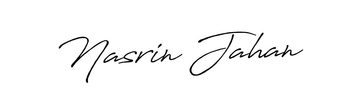 How to make Nasrin Jahan signature? Antro_Vectra_Bolder is a professional autograph style. Create handwritten signature for Nasrin Jahan name. Nasrin Jahan signature style 7 images and pictures png