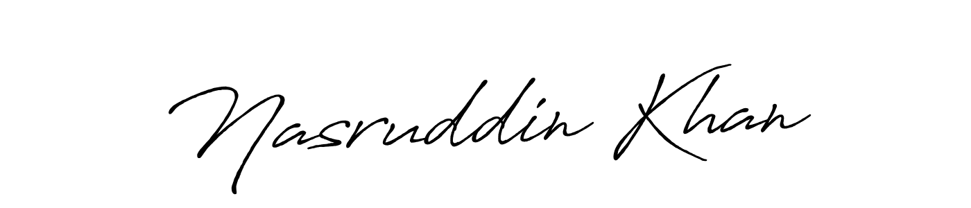 Antro_Vectra_Bolder is a professional signature style that is perfect for those who want to add a touch of class to their signature. It is also a great choice for those who want to make their signature more unique. Get Nasruddin Khan name to fancy signature for free. Nasruddin Khan signature style 7 images and pictures png