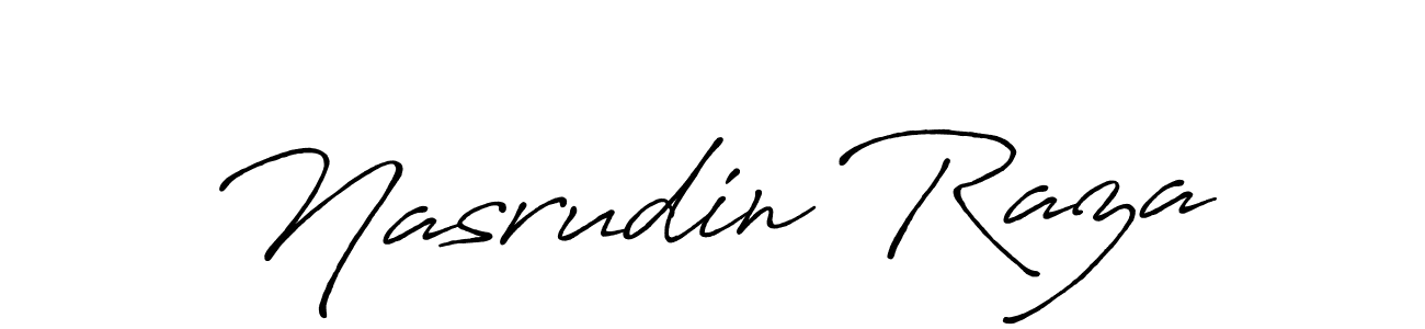 Make a beautiful signature design for name Nasrudin Raza. Use this online signature maker to create a handwritten signature for free. Nasrudin Raza signature style 7 images and pictures png