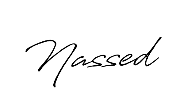 You should practise on your own different ways (Antro_Vectra_Bolder) to write your name (Nassed) in signature. don't let someone else do it for you. Nassed signature style 7 images and pictures png