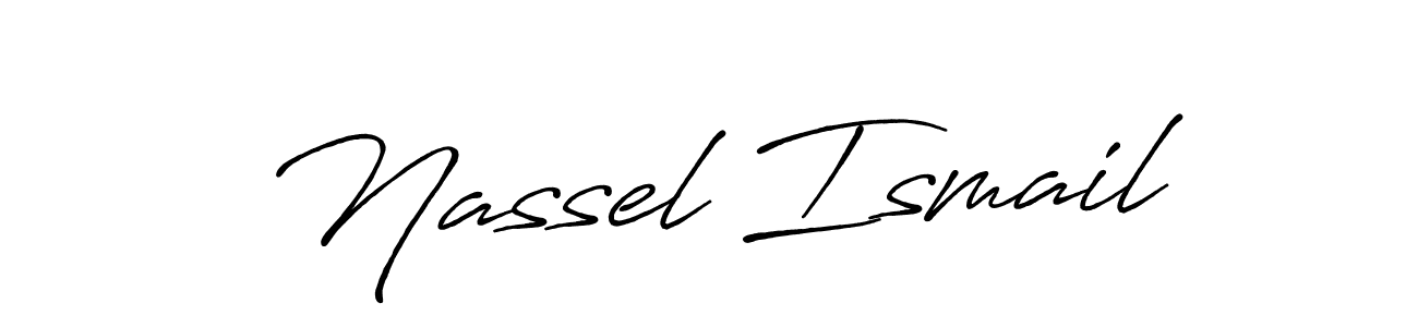 See photos of Nassel Ismail official signature by Spectra . Check more albums & portfolios. Read reviews & check more about Antro_Vectra_Bolder font. Nassel Ismail signature style 7 images and pictures png