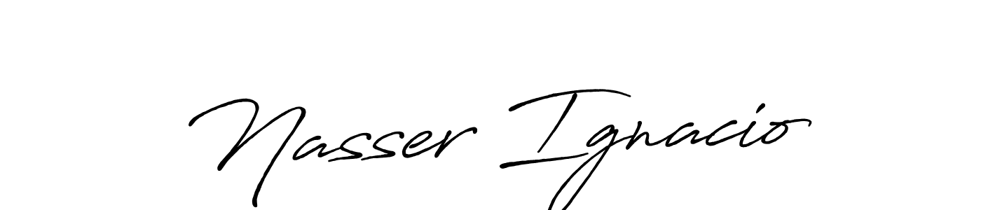 Check out images of Autograph of Nasser Ignacio name. Actor Nasser Ignacio Signature Style. Antro_Vectra_Bolder is a professional sign style online. Nasser Ignacio signature style 7 images and pictures png