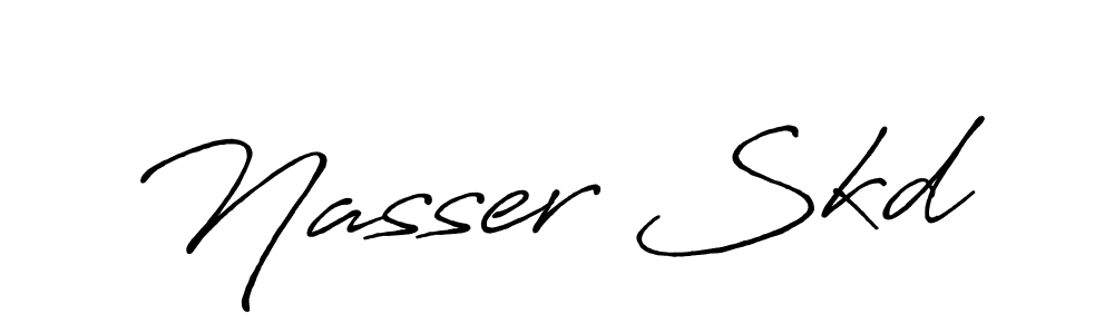 This is the best signature style for the Nasser Skd name. Also you like these signature font (Antro_Vectra_Bolder). Mix name signature. Nasser Skd signature style 7 images and pictures png