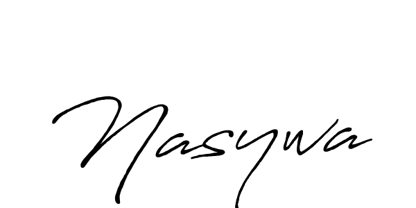 Antro_Vectra_Bolder is a professional signature style that is perfect for those who want to add a touch of class to their signature. It is also a great choice for those who want to make their signature more unique. Get Nasywa name to fancy signature for free. Nasywa signature style 7 images and pictures png