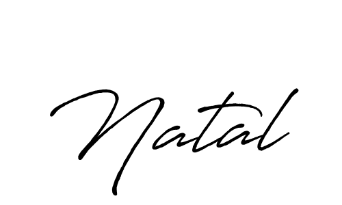 Also we have Natal name is the best signature style. Create professional handwritten signature collection using Antro_Vectra_Bolder autograph style. Natal signature style 7 images and pictures png