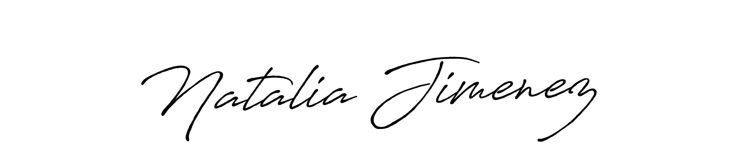 Natalia Jimenez stylish signature style. Best Handwritten Sign (Antro_Vectra_Bolder) for my name. Handwritten Signature Collection Ideas for my name Natalia Jimenez. Natalia Jimenez signature style 7 images and pictures png