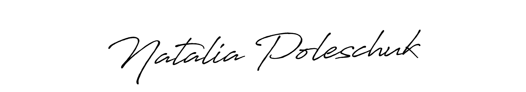 Make a beautiful signature design for name Natalia Poleschuk. Use this online signature maker to create a handwritten signature for free. Natalia Poleschuk signature style 7 images and pictures png