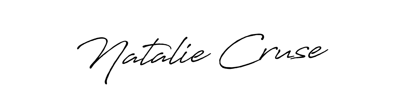 The best way (Antro_Vectra_Bolder) to make a short signature is to pick only two or three words in your name. The name Natalie Cruse include a total of six letters. For converting this name. Natalie Cruse signature style 7 images and pictures png