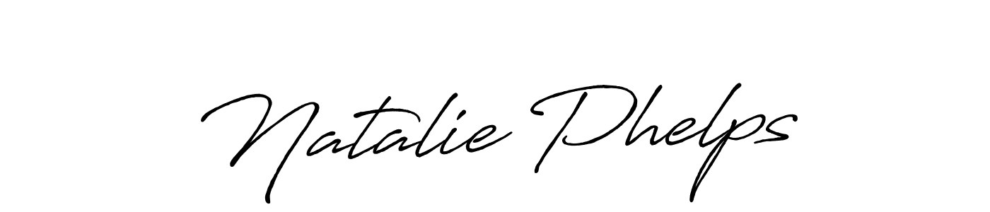 How to make Natalie Phelps name signature. Use Antro_Vectra_Bolder style for creating short signs online. This is the latest handwritten sign. Natalie Phelps signature style 7 images and pictures png