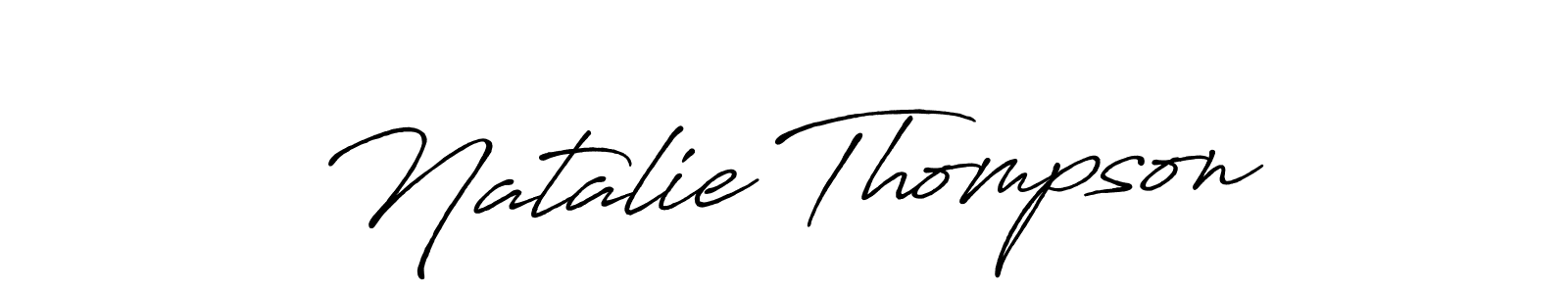 Use a signature maker to create a handwritten signature online. With this signature software, you can design (Antro_Vectra_Bolder) your own signature for name Natalie Thompson. Natalie Thompson signature style 7 images and pictures png
