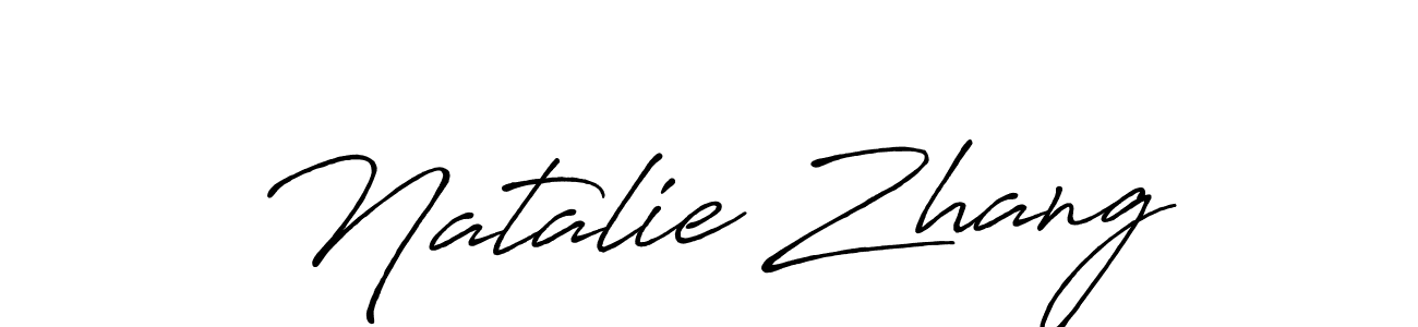 This is the best signature style for the Natalie Zhang name. Also you like these signature font (Antro_Vectra_Bolder). Mix name signature. Natalie Zhang signature style 7 images and pictures png
