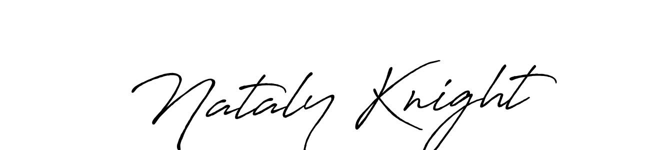 Also we have Nataly Knight name is the best signature style. Create professional handwritten signature collection using Antro_Vectra_Bolder autograph style. Nataly Knight signature style 7 images and pictures png