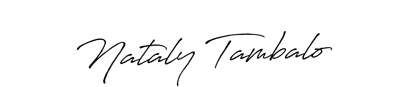 This is the best signature style for the Nataly Tambalo name. Also you like these signature font (Antro_Vectra_Bolder). Mix name signature. Nataly Tambalo signature style 7 images and pictures png