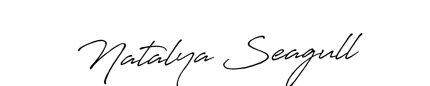 See photos of Natalya Seagull official signature by Spectra . Check more albums & portfolios. Read reviews & check more about Antro_Vectra_Bolder font. Natalya Seagull signature style 7 images and pictures png