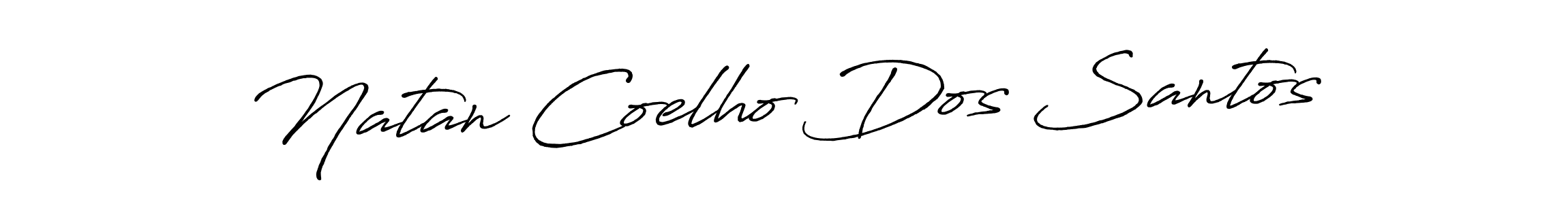 Antro_Vectra_Bolder is a professional signature style that is perfect for those who want to add a touch of class to their signature. It is also a great choice for those who want to make their signature more unique. Get Natan Coelho Dos Santos name to fancy signature for free. Natan Coelho Dos Santos signature style 7 images and pictures png