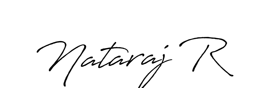 Similarly Antro_Vectra_Bolder is the best handwritten signature design. Signature creator online .You can use it as an online autograph creator for name Nataraj R. Nataraj R signature style 7 images and pictures png