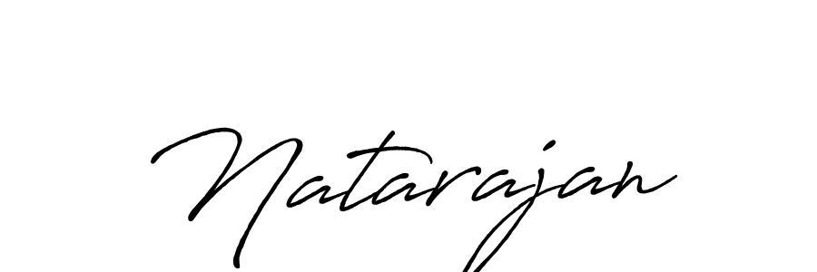 Also we have Natarajan name is the best signature style. Create professional handwritten signature collection using Antro_Vectra_Bolder autograph style. Natarajan signature style 7 images and pictures png