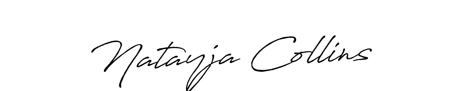 Make a beautiful signature design for name Natayja Collins. Use this online signature maker to create a handwritten signature for free. Natayja Collins signature style 7 images and pictures png